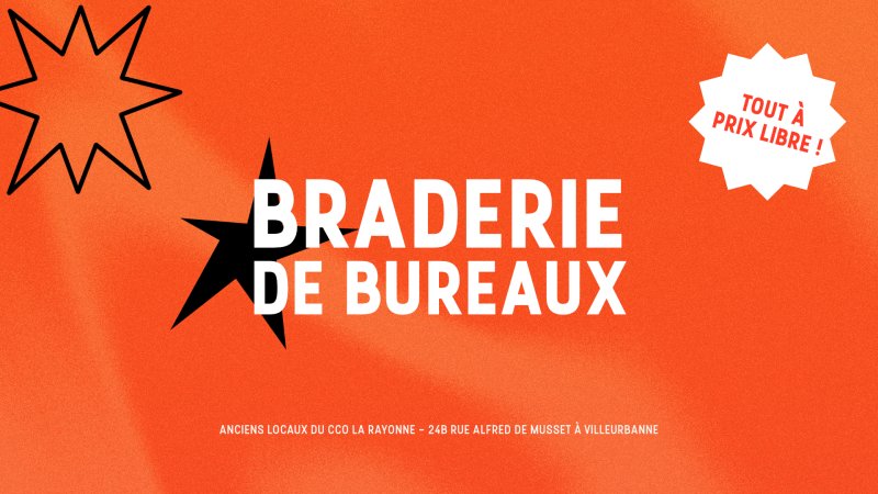 Braderie de bureaux par le CCO