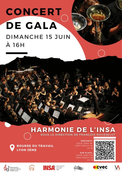 Concert de Gala de l'Harmonie de l'INSA