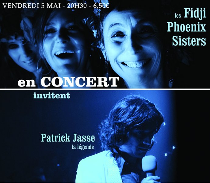 Concert Les Fidji Phoenix Sisters + Patrick Jasse/La Légende