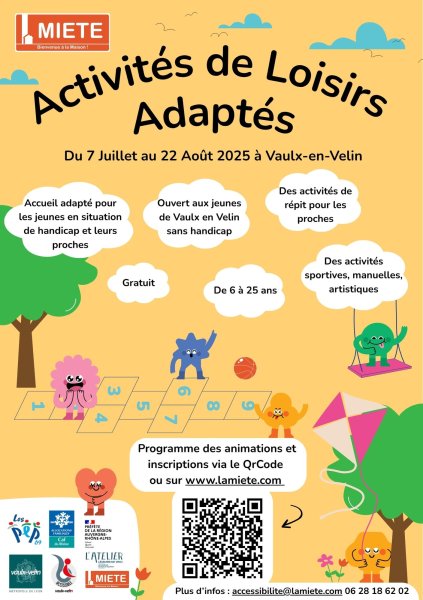 Des activités de Loisirs et de Répit pour les jeunes en situation de handicap et leurs proches 
