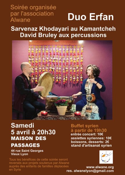 Duo Erfan, musique traditionnelle persane