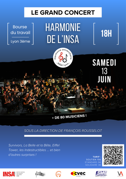 Grand concert de l'Harmonie INSA