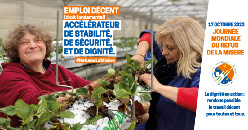 Journée Mondiale du Refus de la Misère