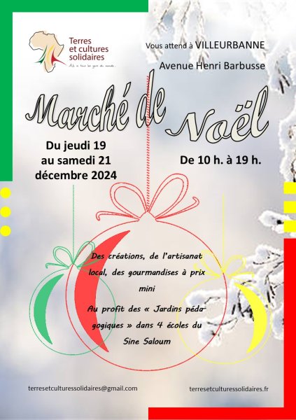 MARCHE DE NOEL A VILLEURBANNE