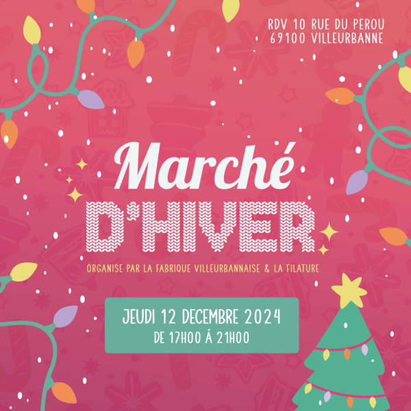 Marché d’hiver à la Filature