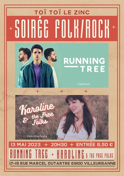 Running Tree + Karoline & The Free Folks 