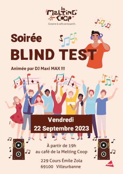 Soirée blind test