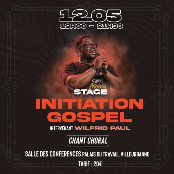 Stage d'initiation Gospel