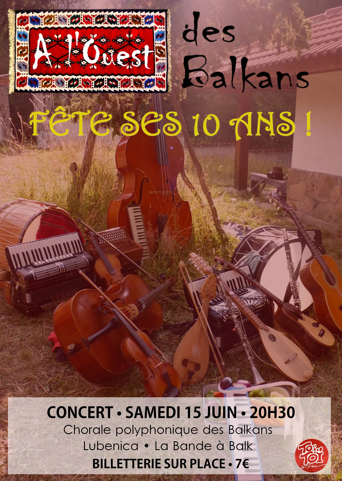A l'Ouest des Balkans : concert