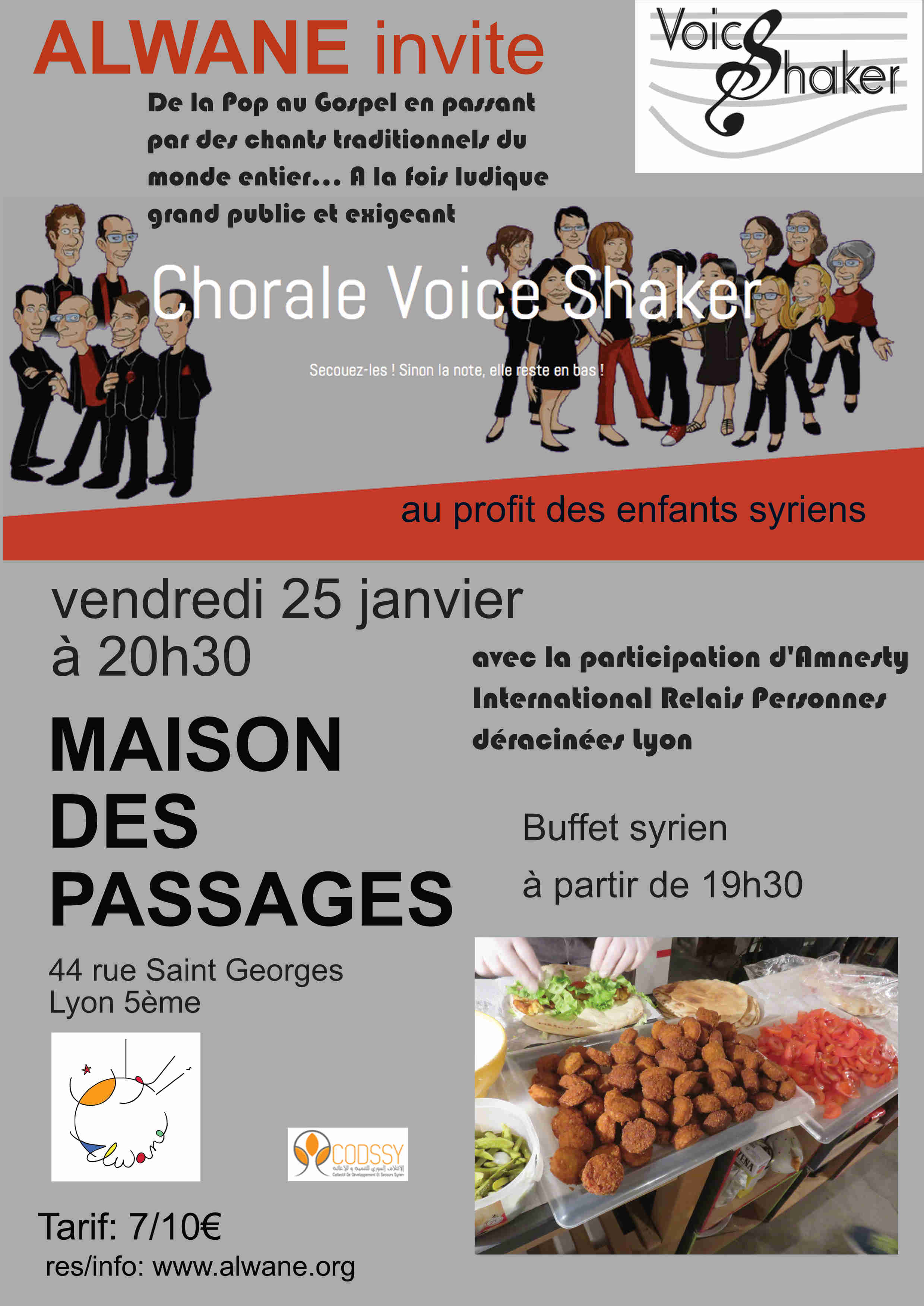 ALWANE invite la chorale VOICE SHAKER