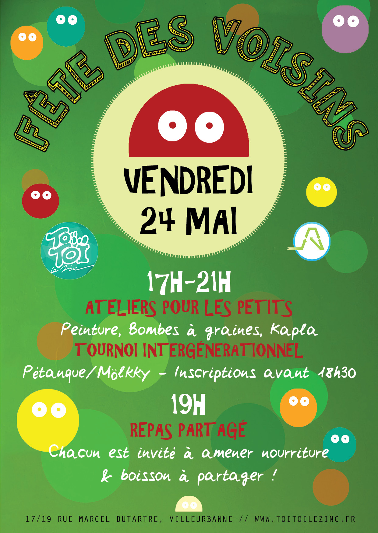 Fête des Voisins de Toï Toï