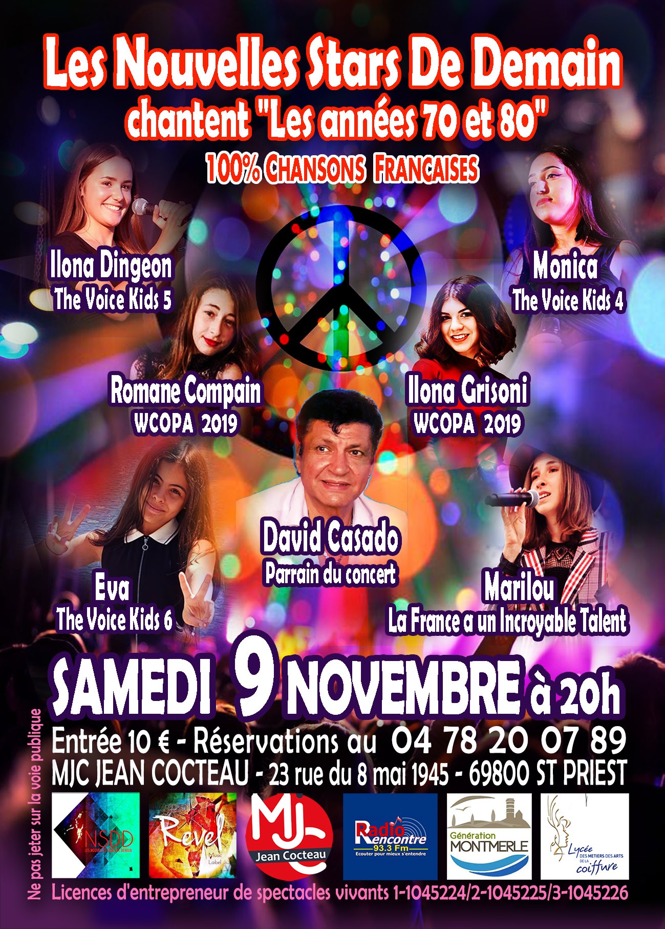 LES NOUVELLES STARS DE DEMAIN CHANTENT LES ANNEES 70 et 80