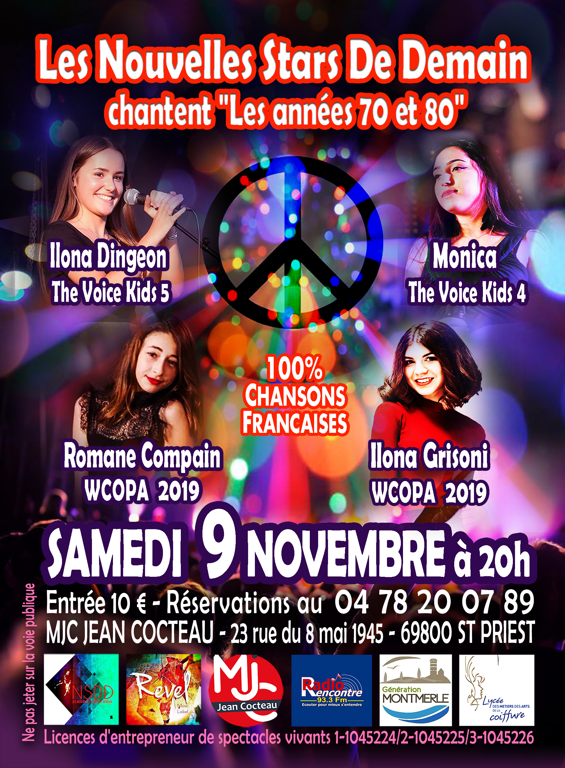 LES NOUVELLES STARS DE DEMAIN CHANTENT LES ANNEES 70 et 80