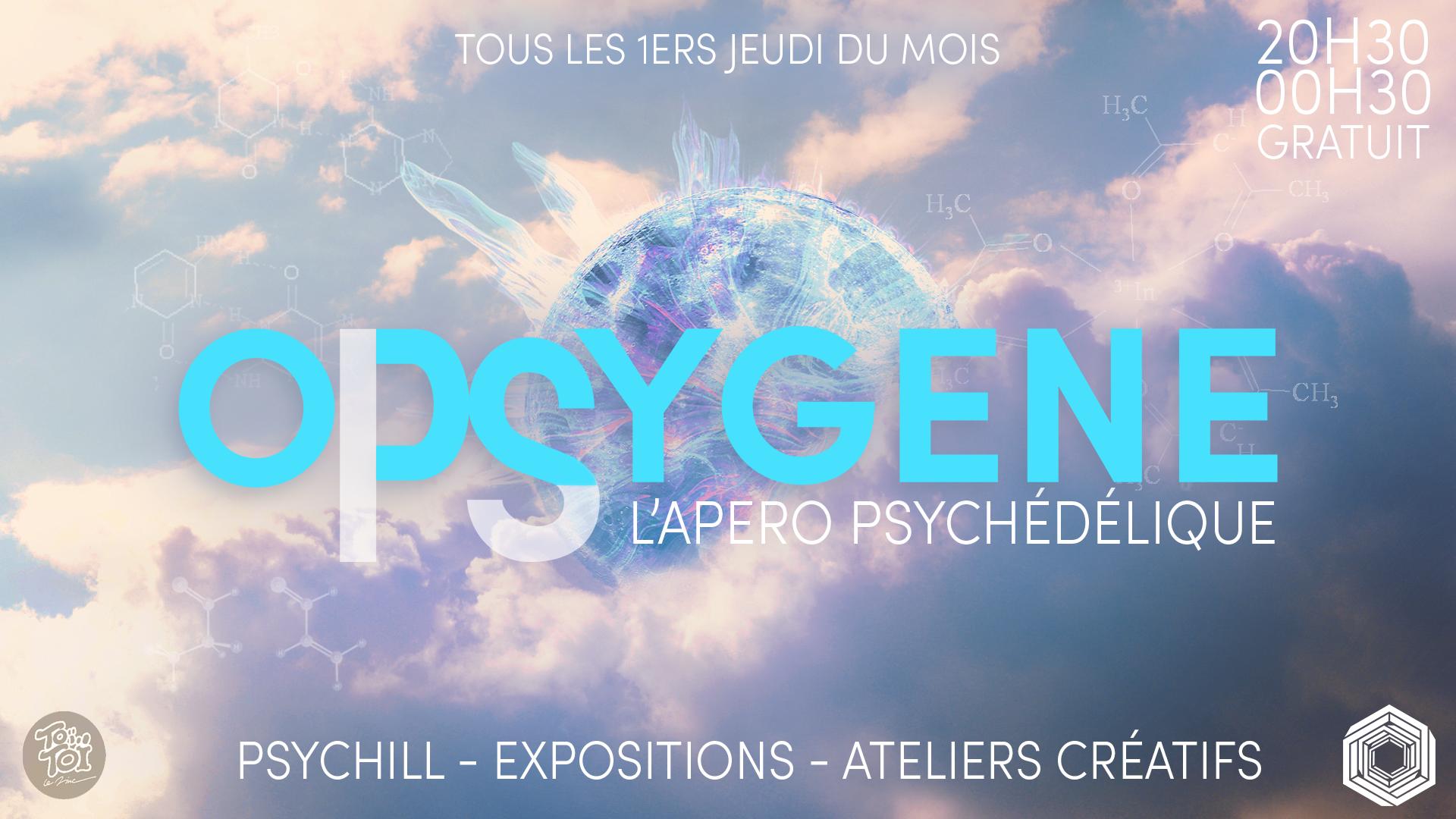 OPSYGENE, l'apéro psychédélique