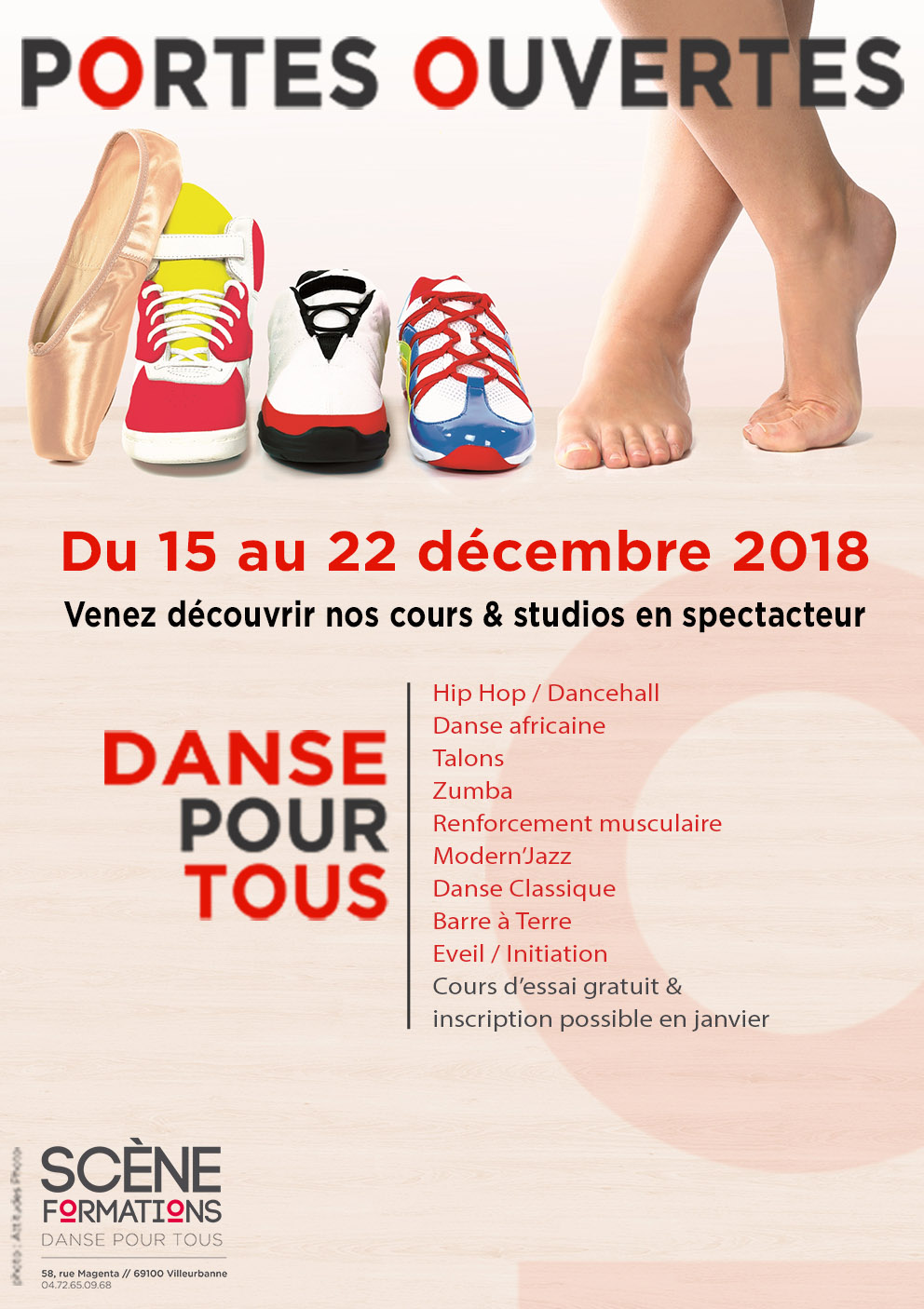 PORTES OUVERTES DE DECEMBRE
