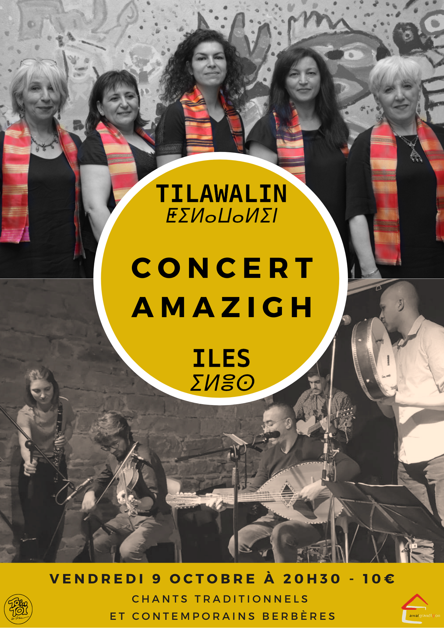 Soirée Amazigh : TILAWALIN + ILES // CONCERT