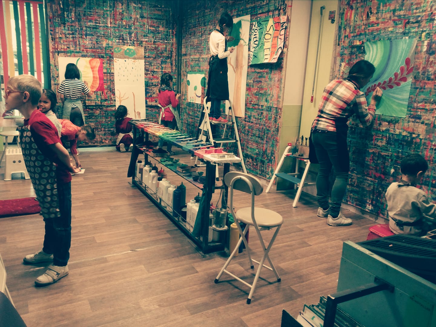Stage modelge et peinture libres- enfant- adultes