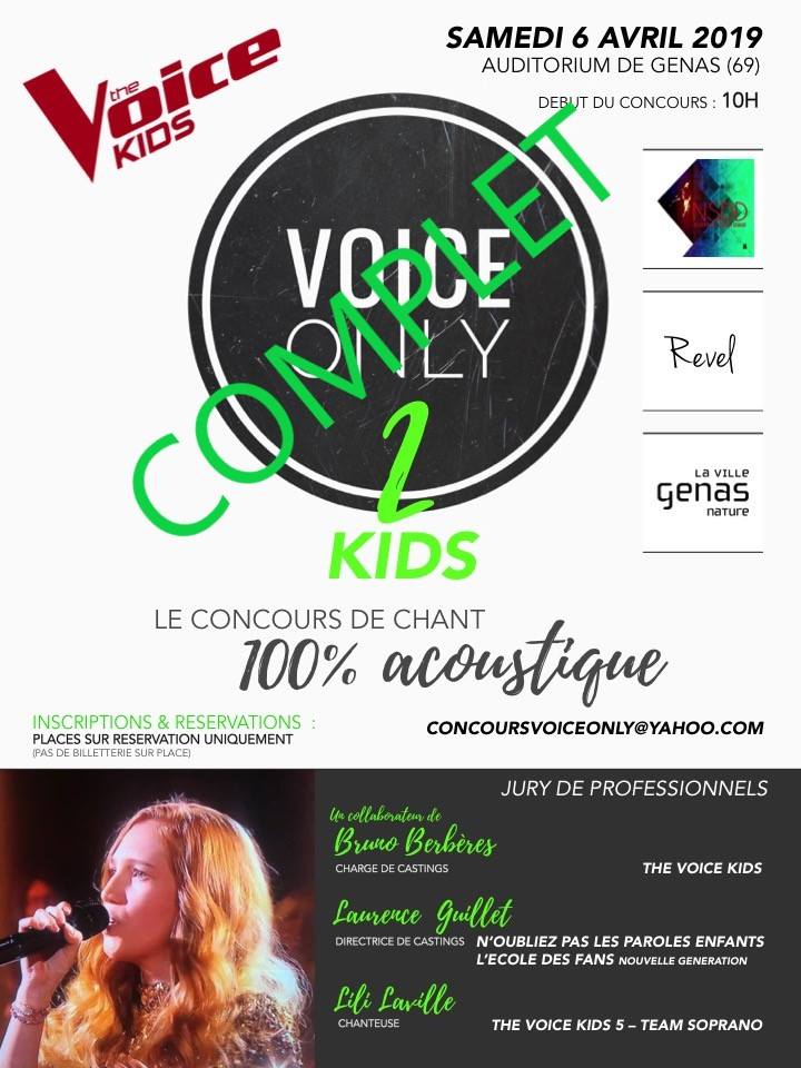 VOICE ONLY KIDS